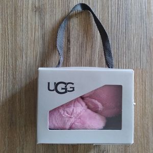UGG Infant Bixbee Terry Booties Size 0/1 Bubblegum Pink